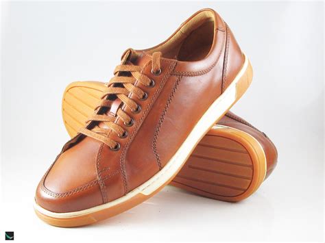 genuine leather sneakers men's.